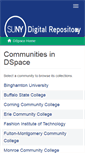 Mobile Screenshot of dspace.sunyconnect.suny.edu