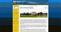 Desktop Screenshot of catalog.niagaracc.suny.edu